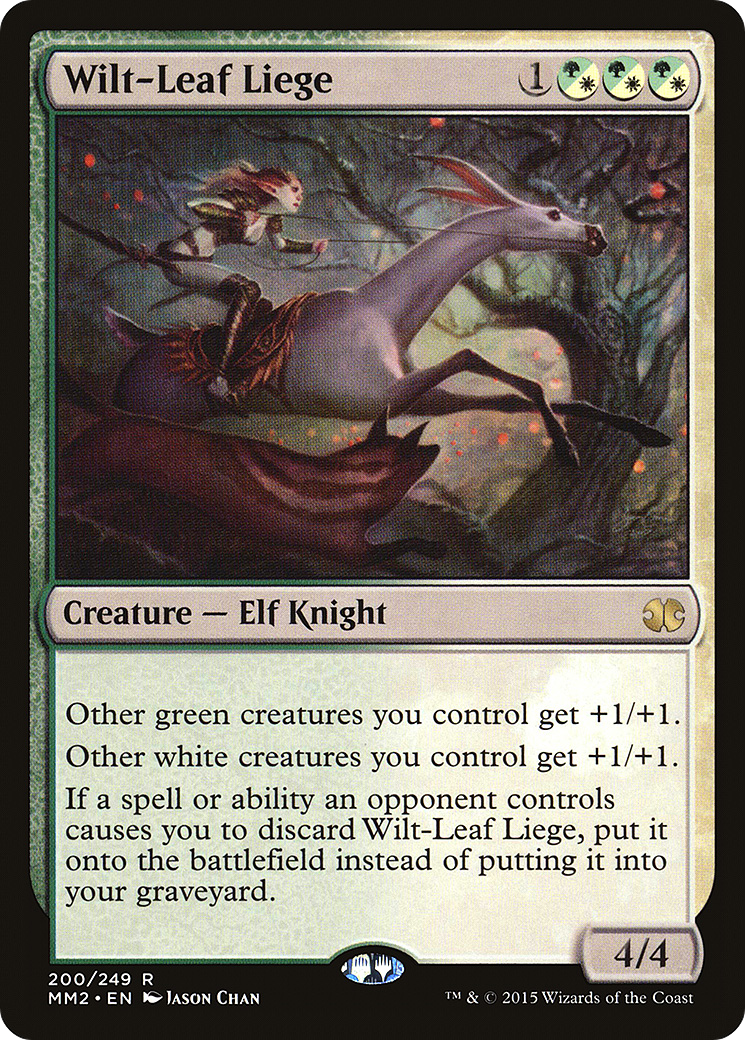 Wilt-Leaf Liege [Modern Masters 2015] Foil