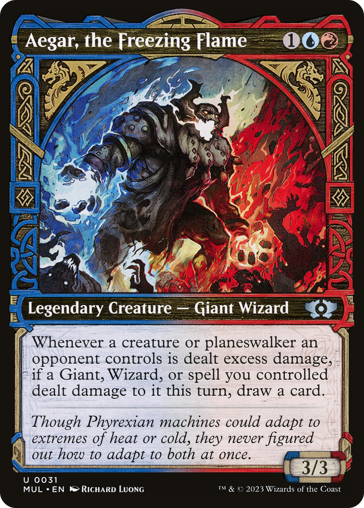 Aegar, the Freezing Flame [Multiverse Legends] Foil