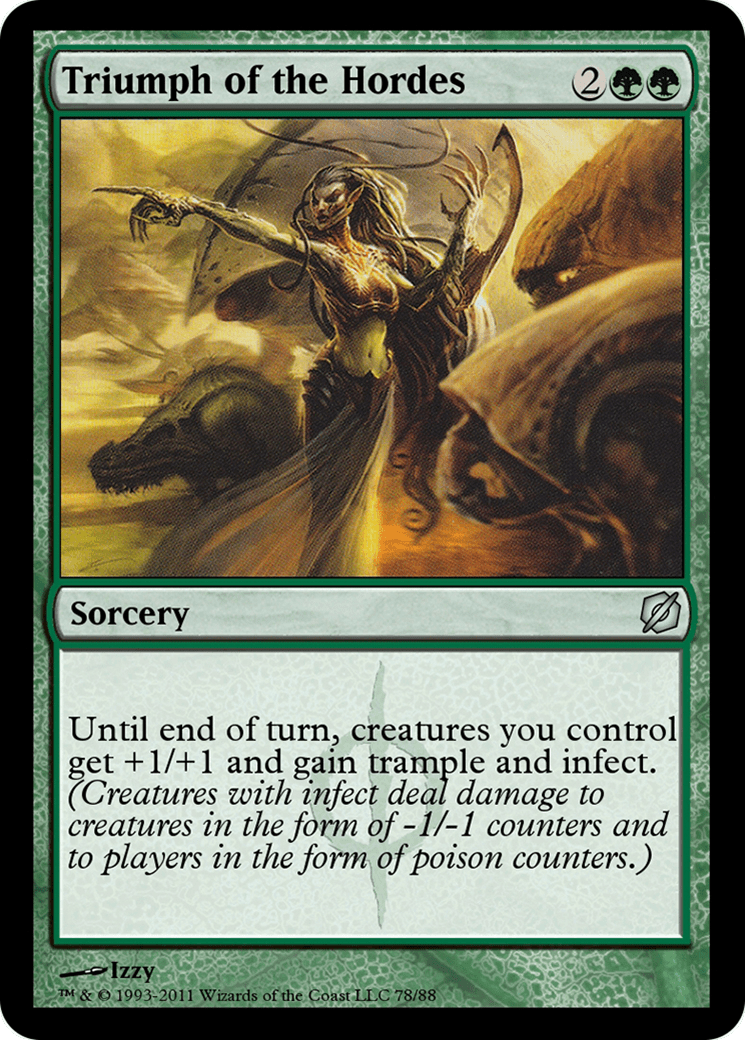 Triumph of the Hordes (TD2-078) - Duel Decks: Mirrodin Pure vs. New Phyrexia