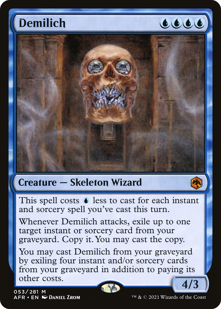 Demilich [Dungeons & Dragons: Adventures in the Forgotten Realms] Foil