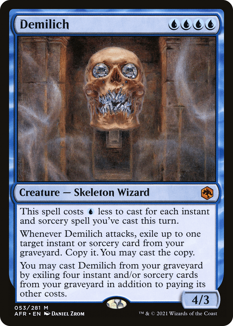 Demilich [Dungeons & Dragons: Adventures in the Forgotten Realms] Foil