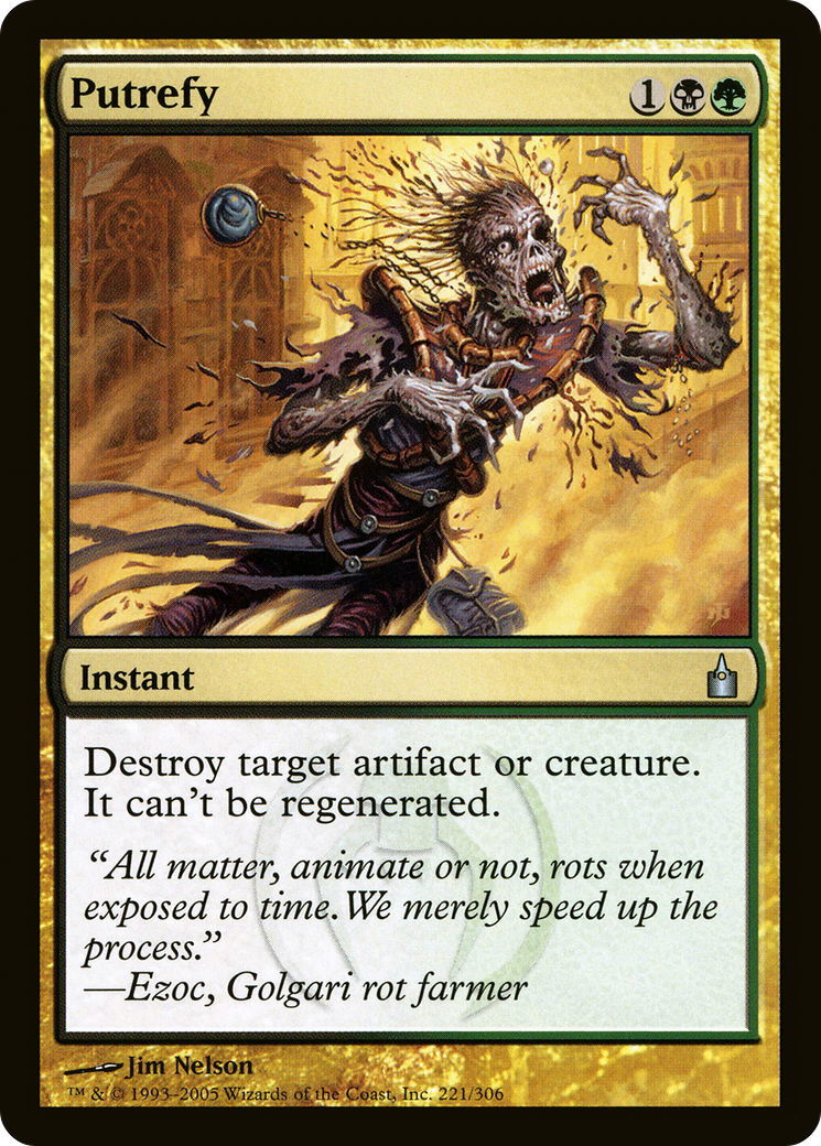 Putrefy [Ravnica: City of Guilds] Foil