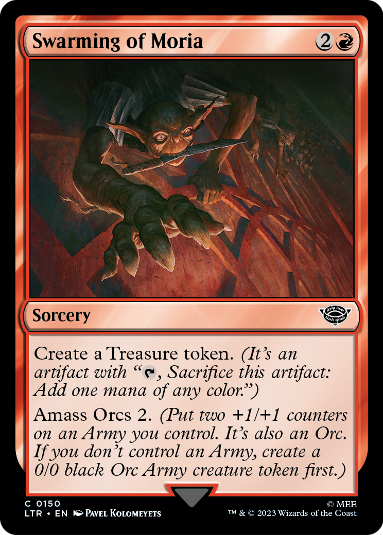Swarming of Moria [The Lord of the Rings: Tales of Middle-Earth] Foil