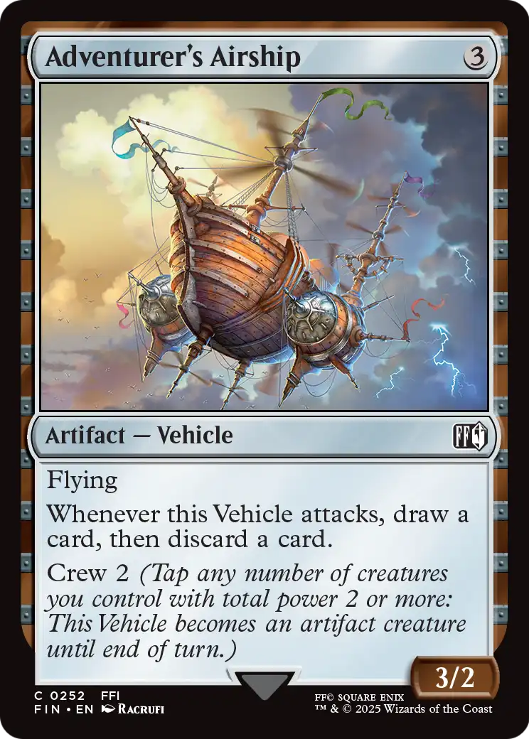 Adventurer's Airship (252) [FINAL FANTASY]