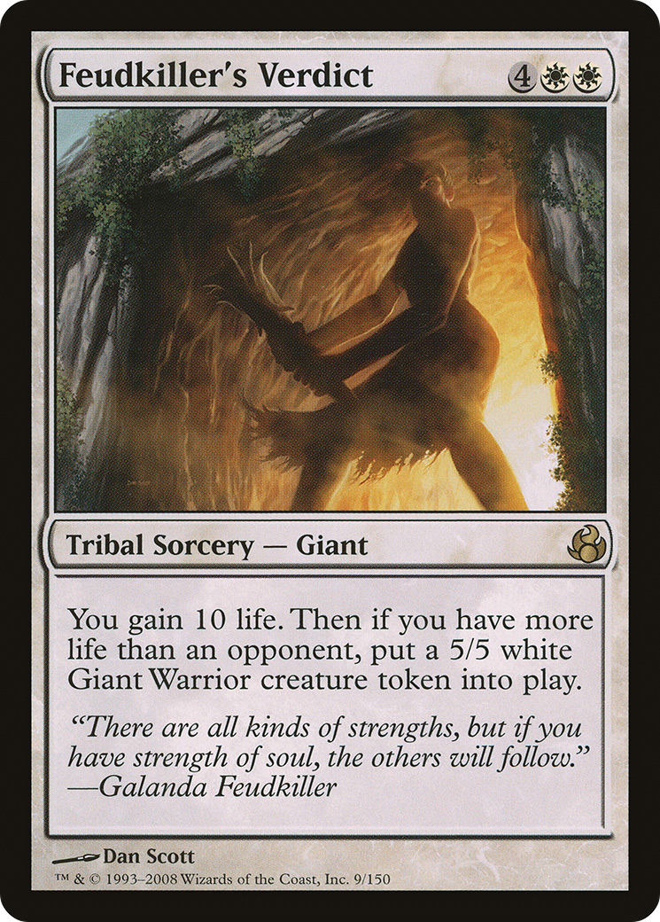 Feudkiller's Verdict [Morningtide] Foil