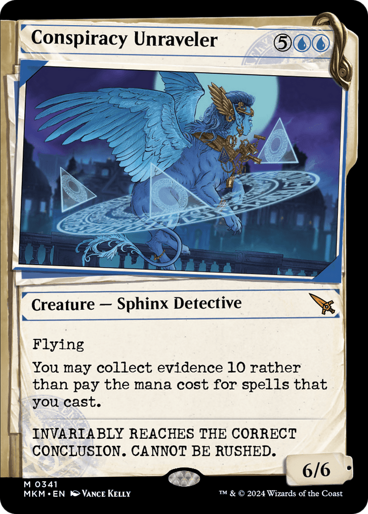 Conspiracy Unraveler (Showcase) [Murders at Karlov Manor] Foil