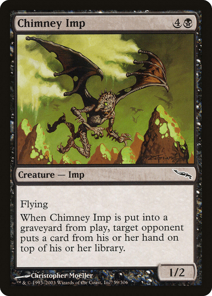 Chimney Imp [Mirrodin] Foil