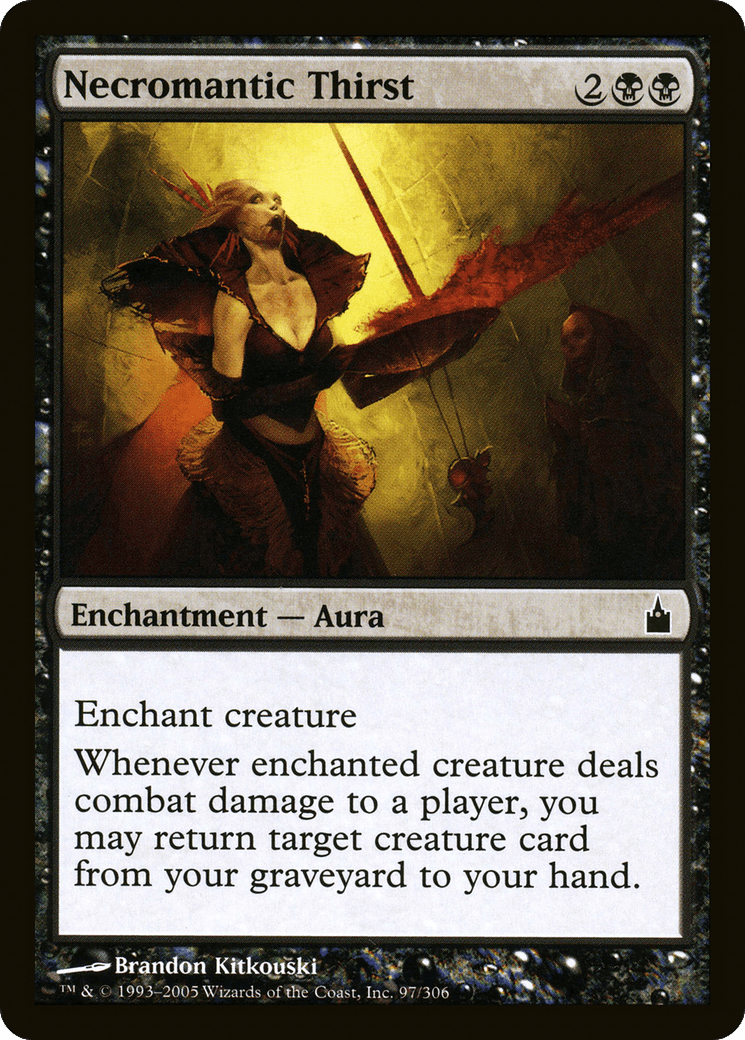 Necromantic Thirst [Ravnica: City of Guilds] Foil