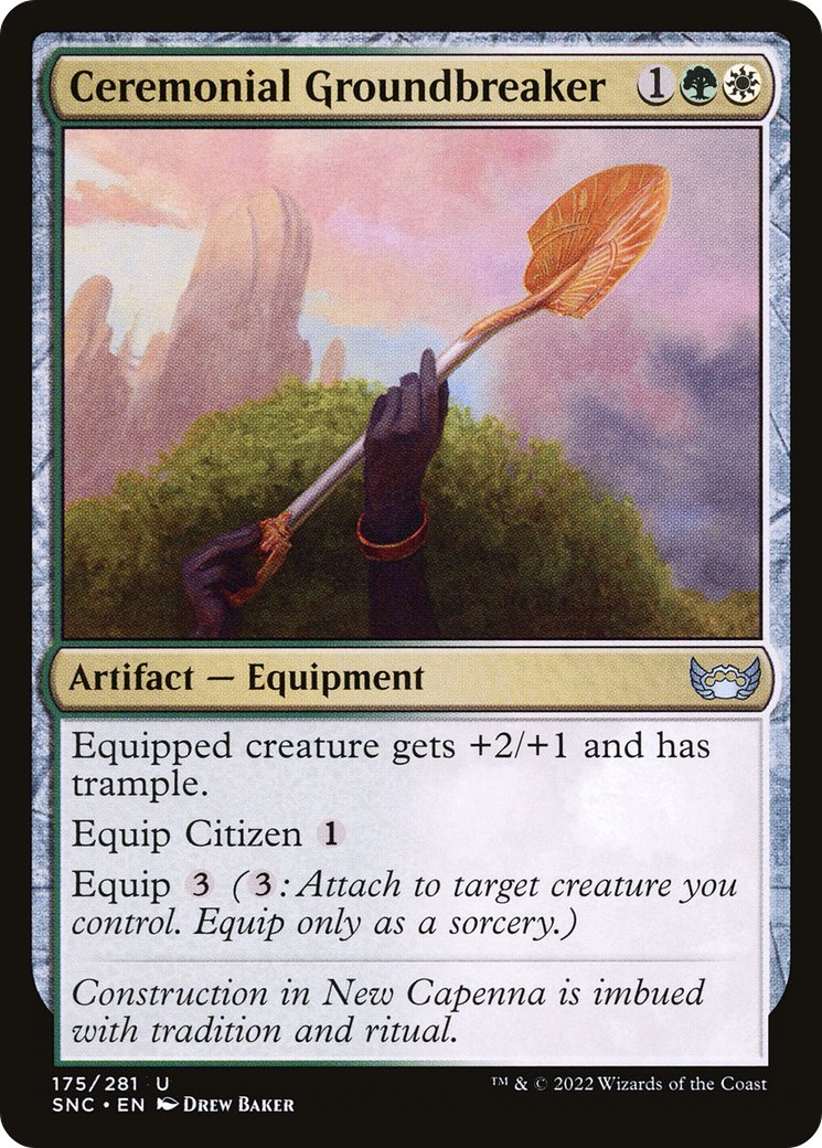 Ceremonial Groundbreaker [Streets of New Capenna] Foil