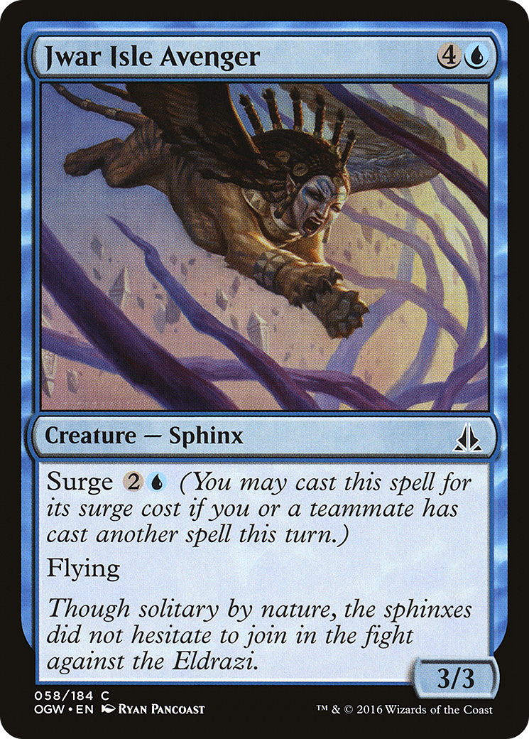 Jwar Isle Avenger [Oath of the Gatewatch] Foil
