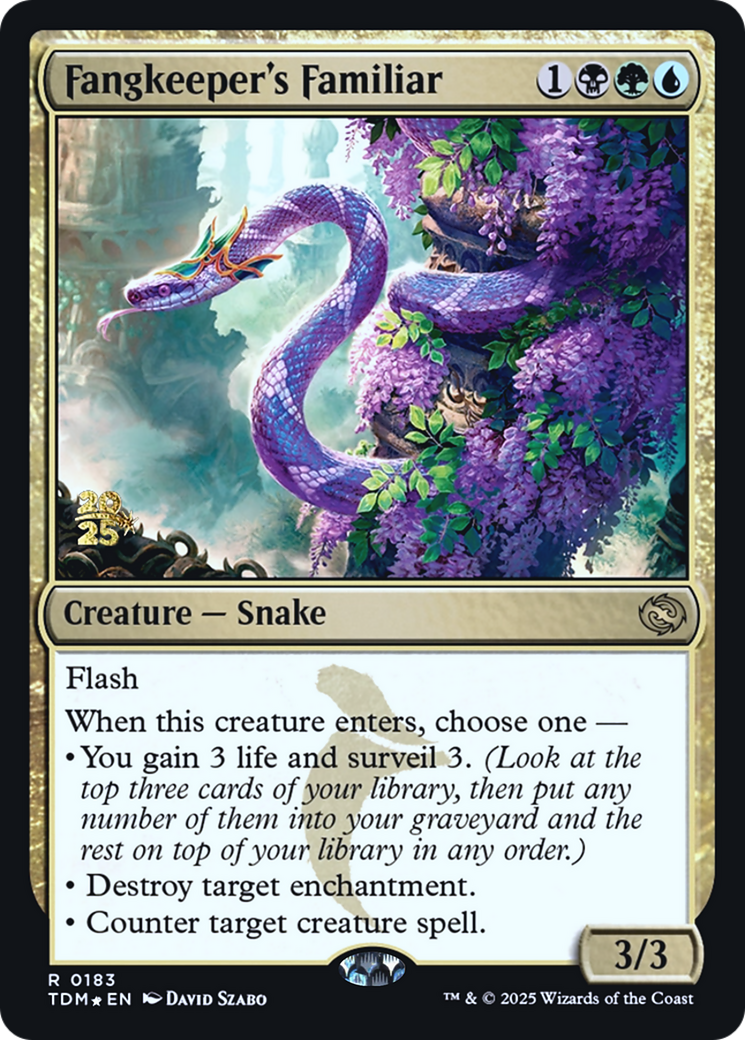 Fangkeeper's Familiar (183) [Prerelease Cards]  Foil
