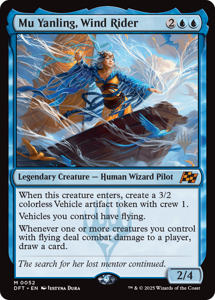 Mu Yanling, Wind Rider (052) [Promo Pack: Aetherdrift]