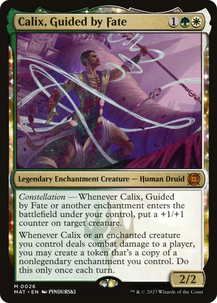 Calix, Guided by Fate [March of the Machine: The Aftermath] Foil