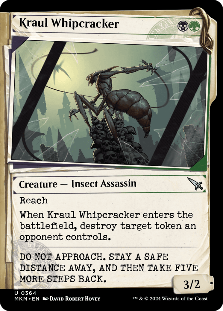 Kraul Whipcracker (Showcase) [Murders at Karlov Manor] Foil