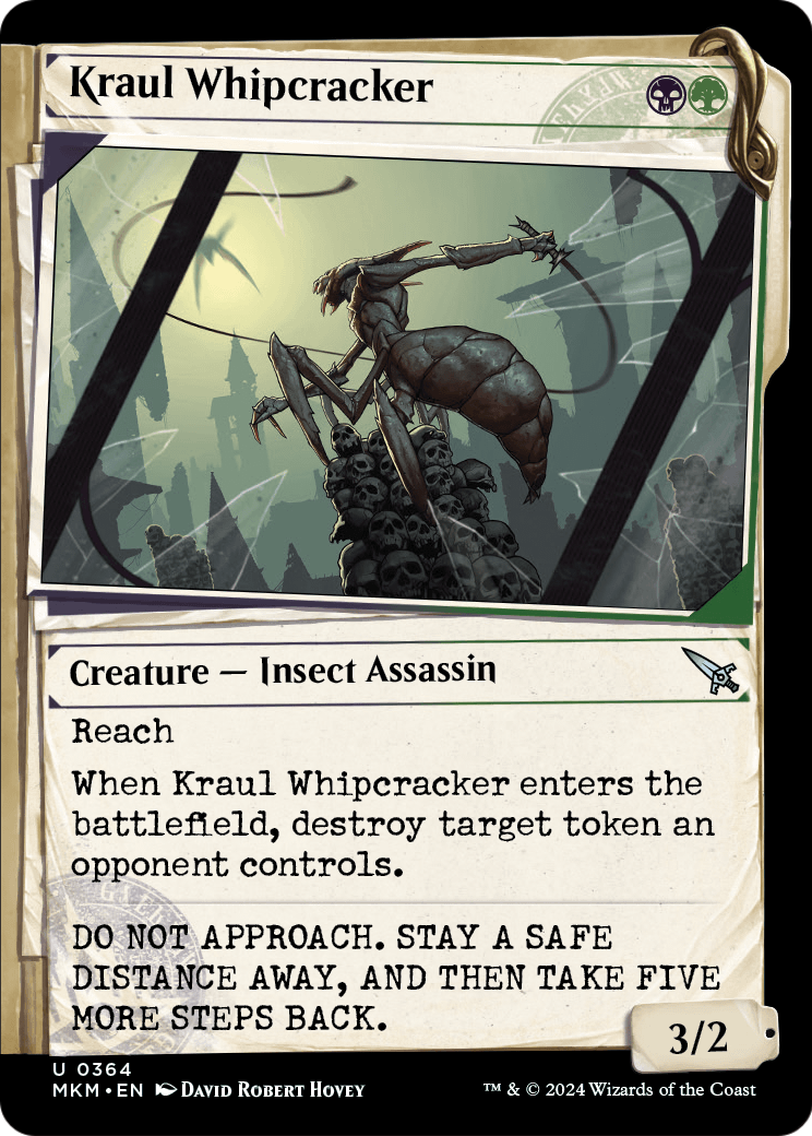 Kraul Whipcracker (Showcase) [Murders at Karlov Manor] Foil