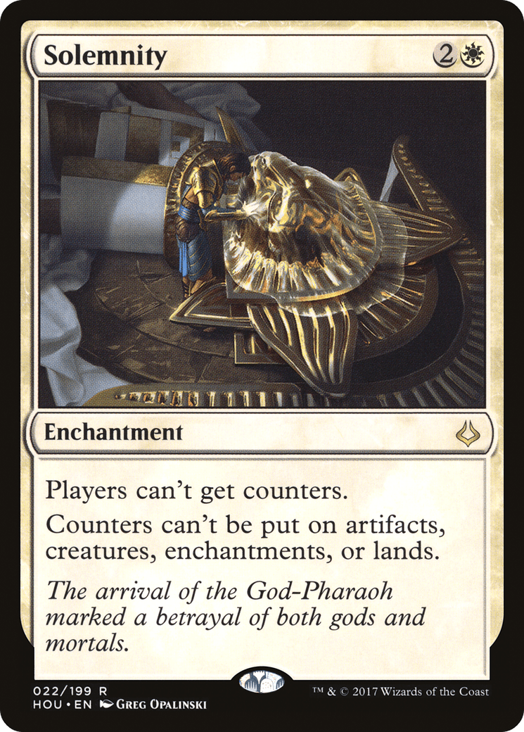 Solemnity [Hour of Devastation] Foil