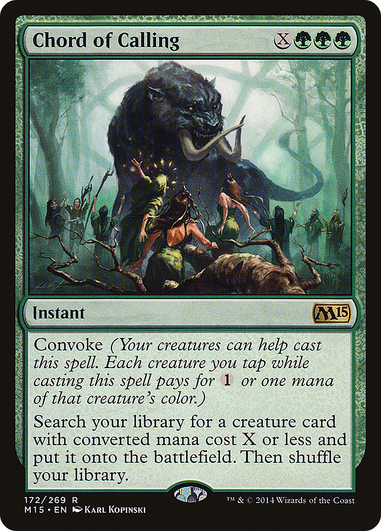 Chord of Calling [Magic 2015] Foil