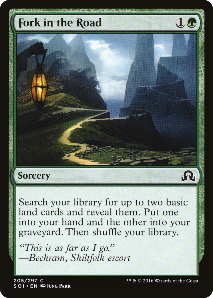 Fork in the Road [Shadows over Innistrad] Foil