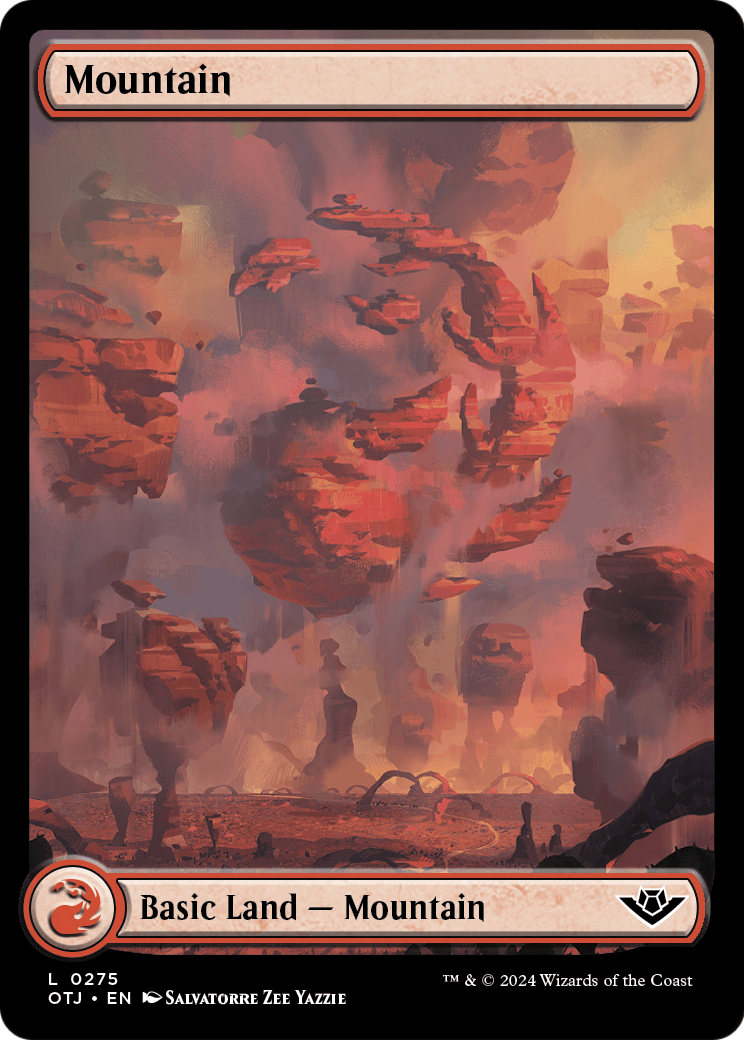Mountain (0275) [Outlaws of Thunder Junction] Foil