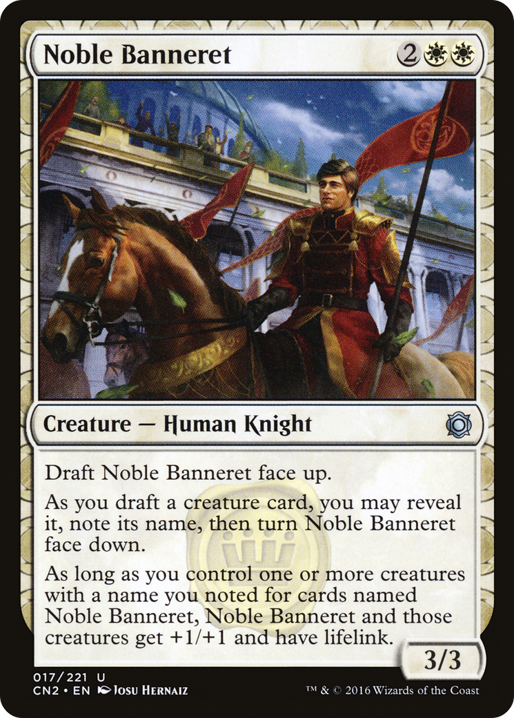 Noble Banneret [Conspiracy: Take the Crown] Foil
