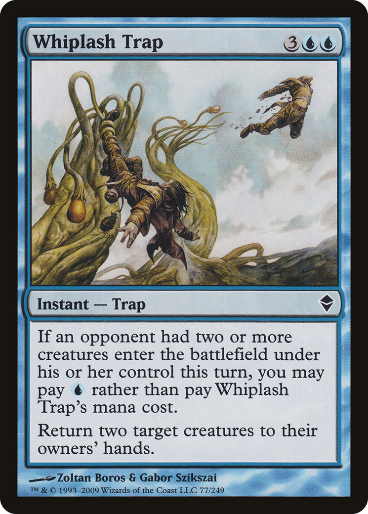 Whiplash Trap [Zendikar] Foil