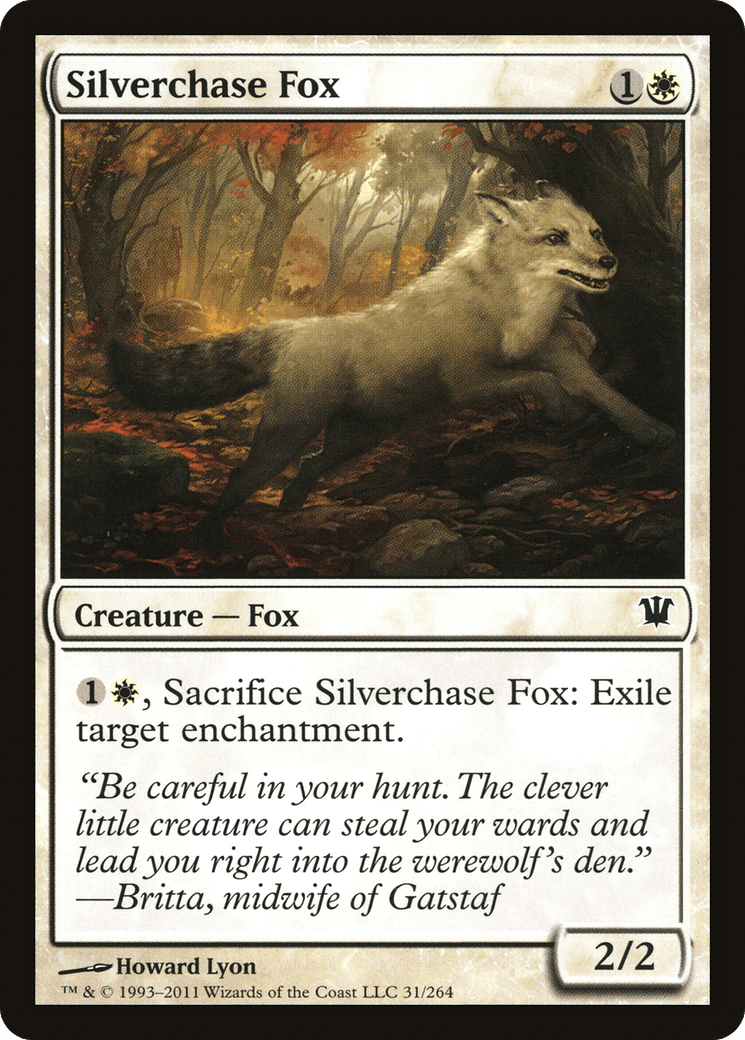 Silverchase Fox [Innistrad] Foil