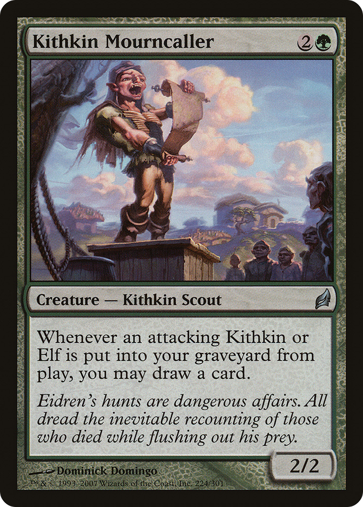 Kithkin Mourncaller [Lorwyn] Foil