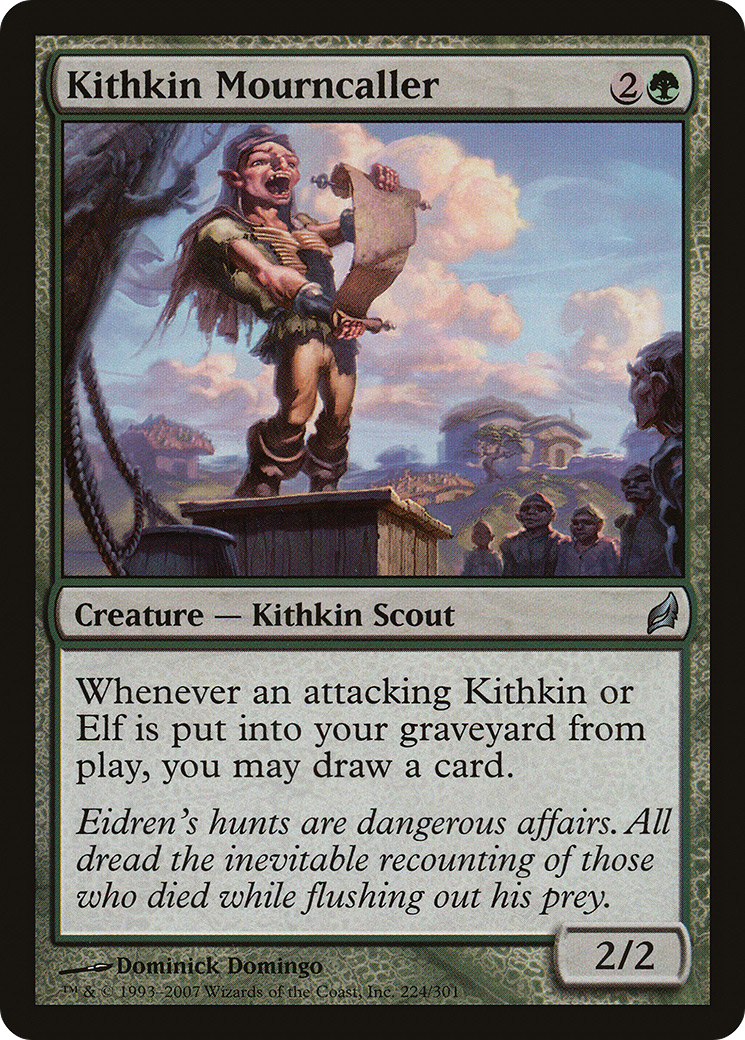 Kithkin Mourncaller [Lorwyn] Foil