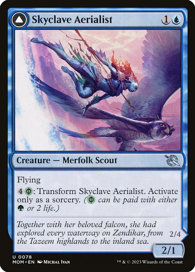 Skyclave Aerialist // Skyclave Invader 78/291 (March of the Machine) 