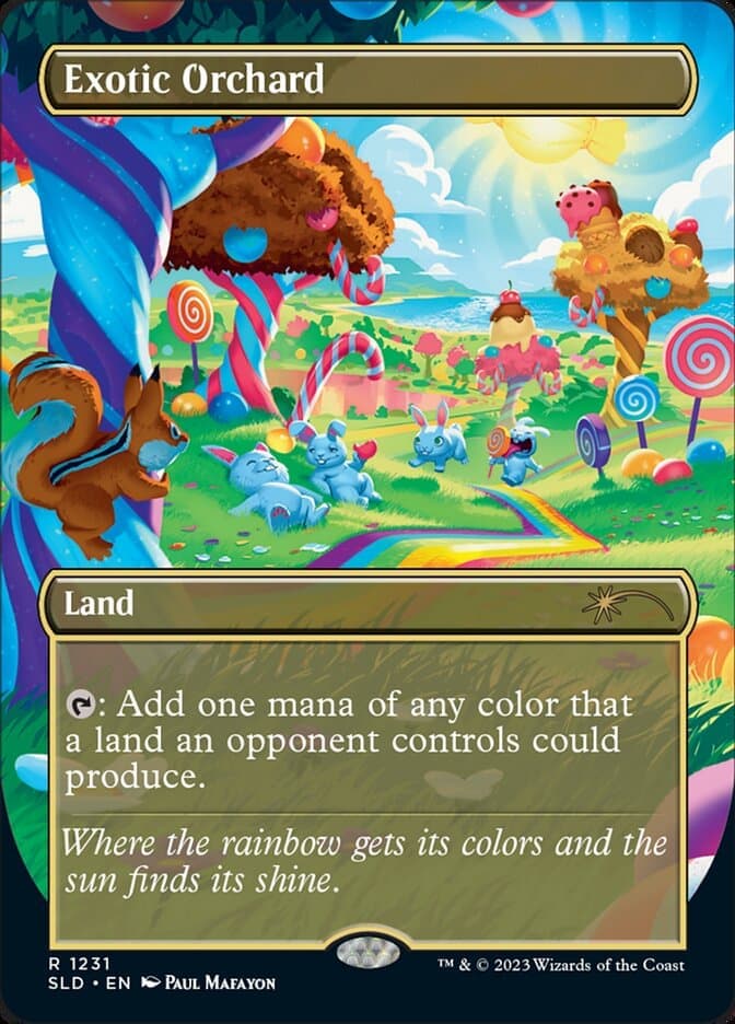 Exotic Orchard (Borderless) [Secret Lair Drop Series] Foil