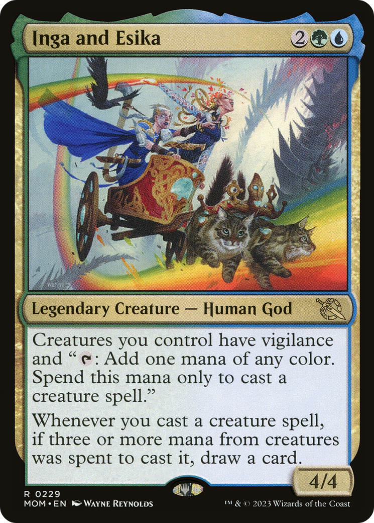 Inga and Esika [March of the Machine] Foil