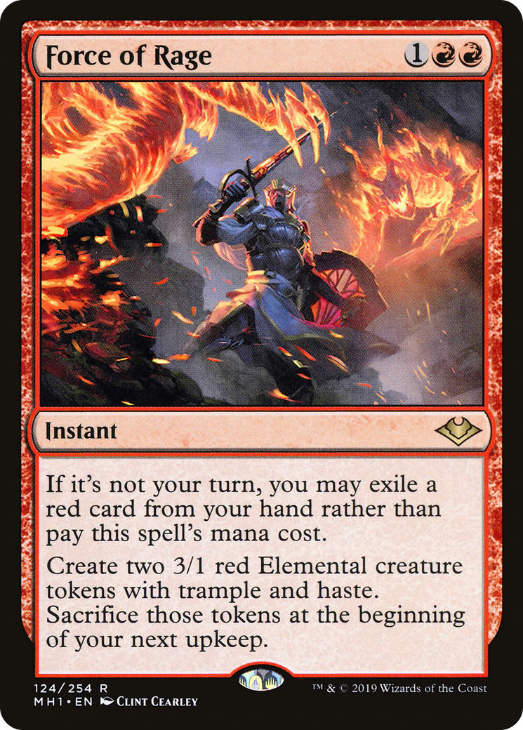 Force of Rage [Modern Horizons] Foil