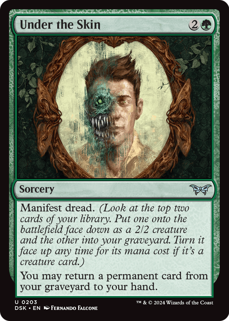 Under the Skin [Duskmourn: House of Horror] Foil