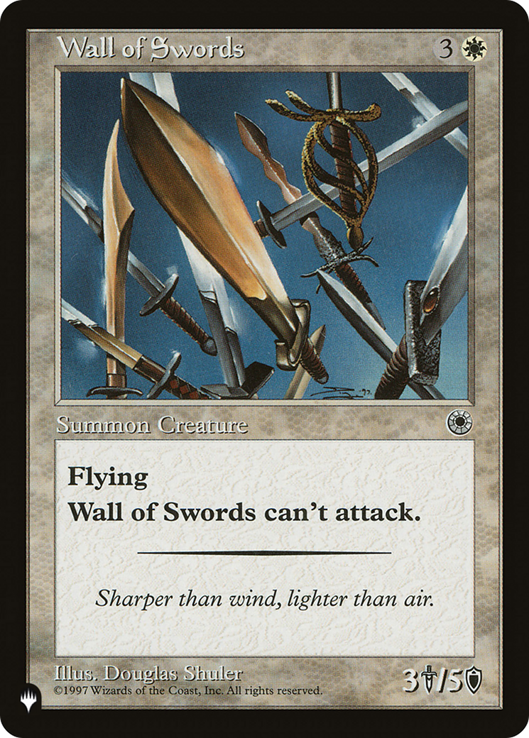 Wall of Swords |  (POR-37) [The List]