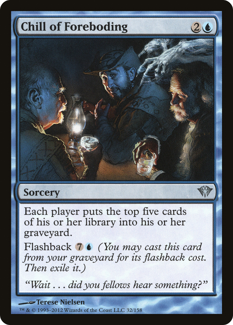 Chill of Foreboding [Dark Ascension] Foil