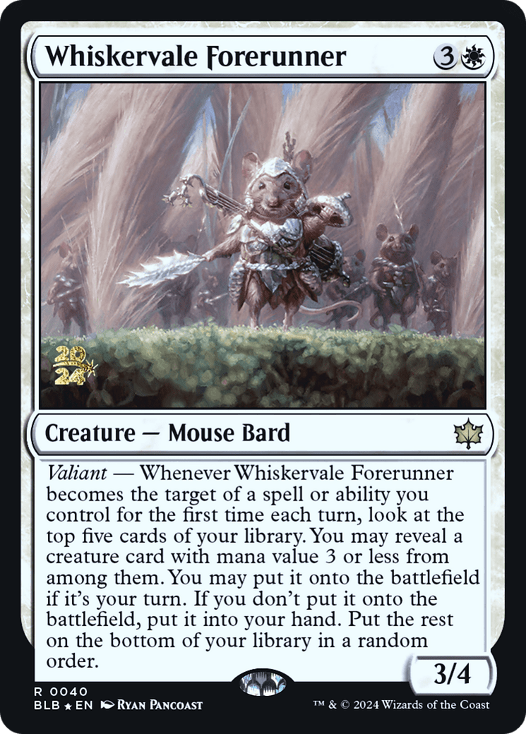 Whiskervale Forerunner [Bloomburrow Prerelease Promos]