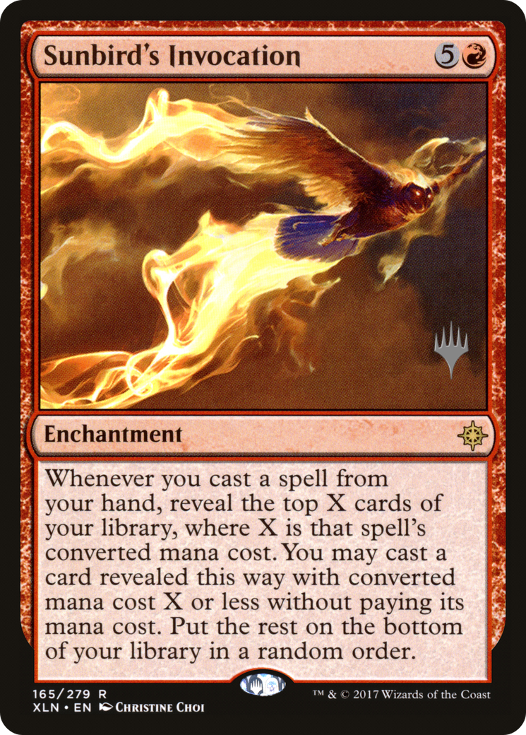Sunbird's Invocation (Promo Pack) [Ixalan Promos] Foil