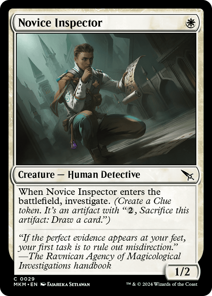 Novice Inspector [Murders at Karlov Manor] Foil