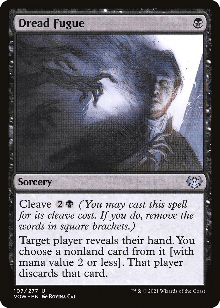 Dread Fugue [Innistrad: Crimson Vow] Foil