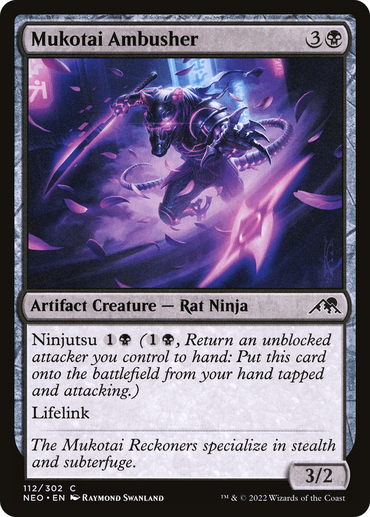 Mukotai Ambusher [Kamigawa: Neon Dynasty] Foil