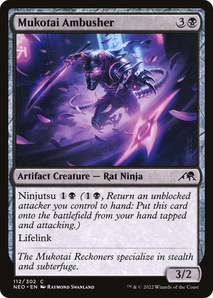 Mukotai Ambusher [Kamigawa: Neon Dynasty] Foil