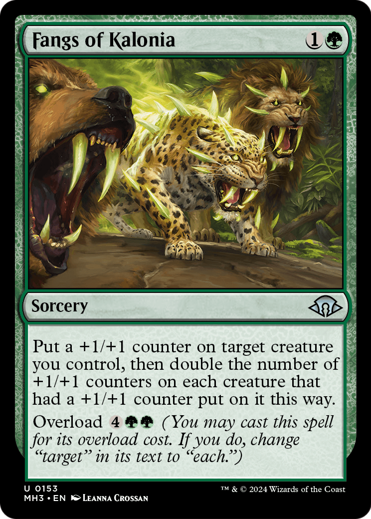 Fangs of Kalonia [Modern Horizons 3] Foil
