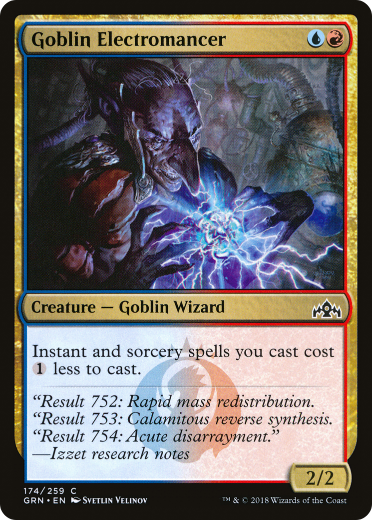Goblin Electromancer [Guilds of Ravnica] Foil