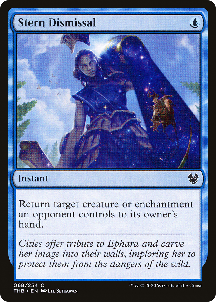 Stern Dismissal [Theros Beyond Death] Foil
