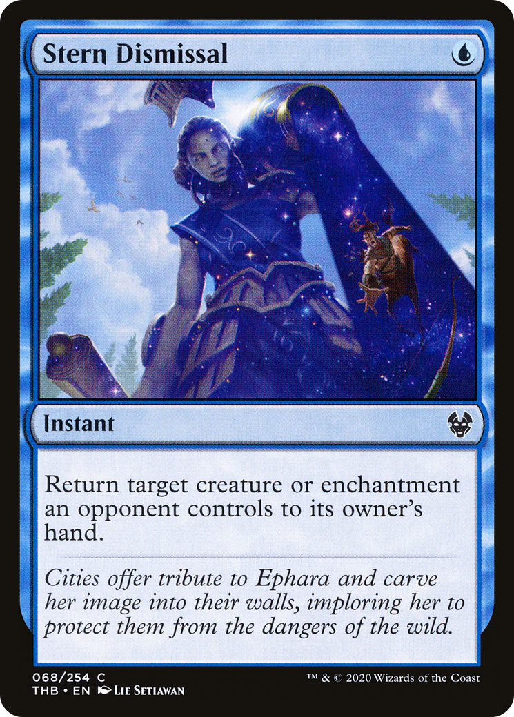 Stern Dismissal [Theros Beyond Death] Foil