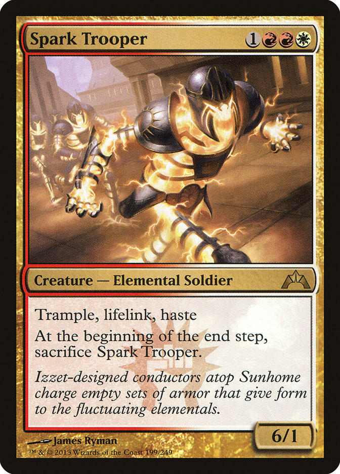 Spark Trooper 199/249 (Gatecrash)  - Foil