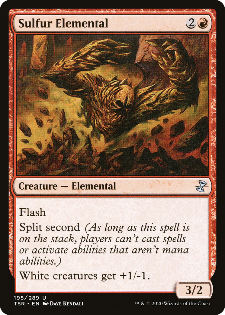 Sulfur Elemental [Time Spiral Remastered] Foil