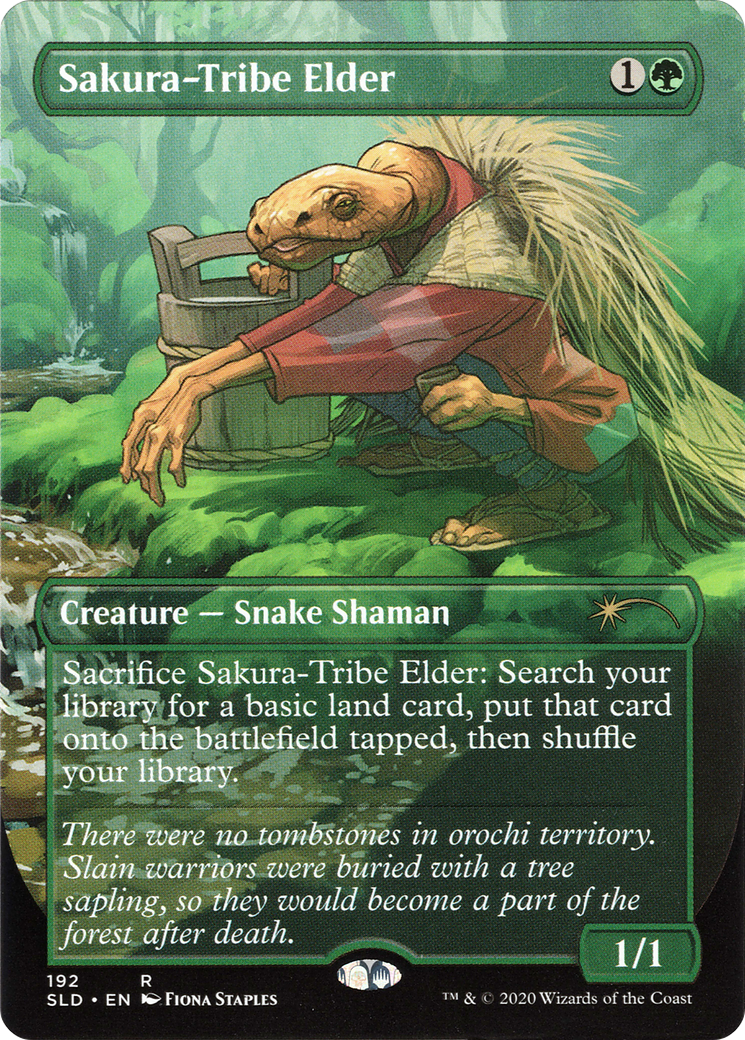 Sakura-Tribe Elder (Borderless) [Secret Lair Drop Series]