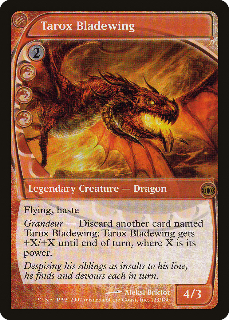 Tarox Bladewing [Future Sight] Foil