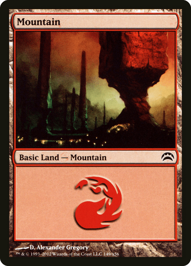 Mountain (149) [Planechase 2012] Foil